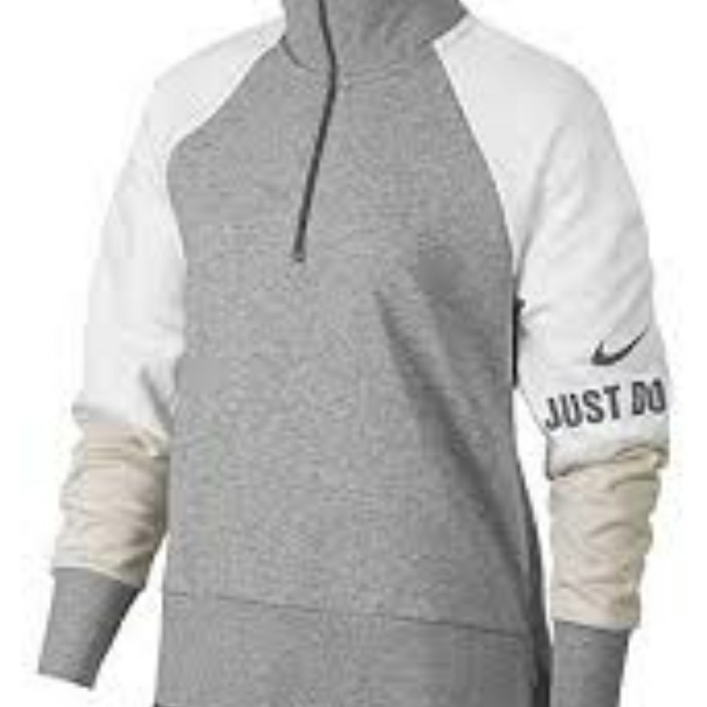 $#@  Nike Dri-Fit color block pullover sweater